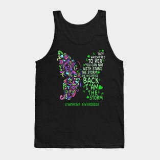 lymphoma butterfly i am the storm Tank Top